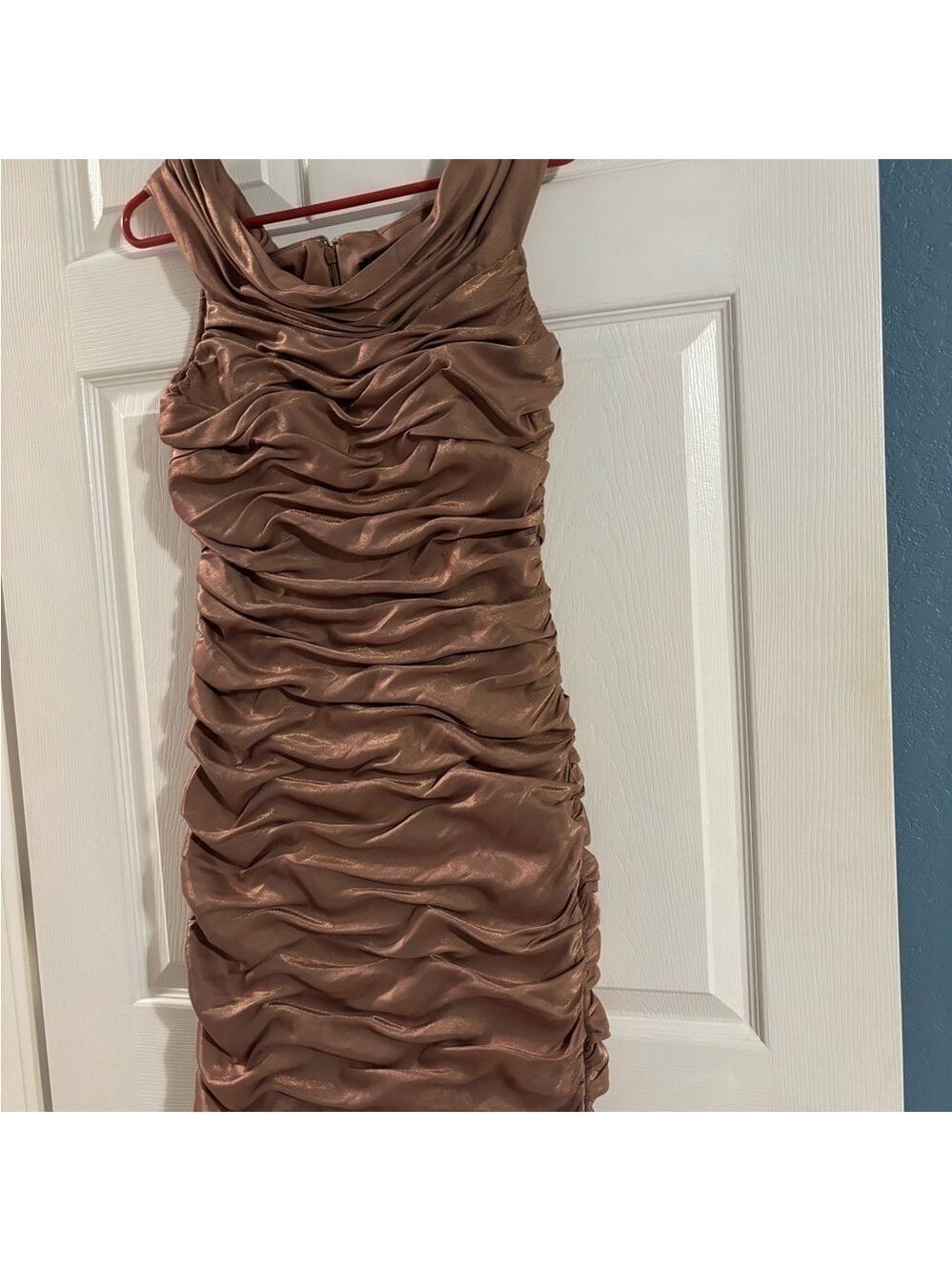 Cache Bronze Bodycon Dress size 6